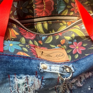 Piros vadóc - táska & tok - kézitáska & válltáska - kézitáska - Meska.hu