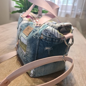 Finom kis stílusú válltáska - táska & tok - kézitáska & válltáska - vállon átvethető táska - Meska.hu