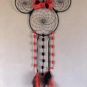 Minnie-egeres álomfogó - otthon & életmód - dekoráció - fali és függő dekoráció - álomfogó - Meska.hu