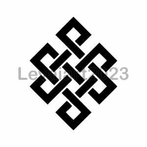 Végtelen csomó faldekor stencil A3 méretű műanyag lapon, Kellékek & szerszámok, Szerszámok, eszközök, Sablonok, Mindenmás, MESKA