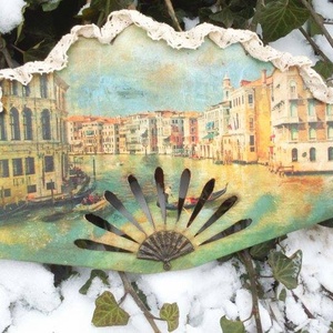 Velencei legyező -  - Meska.hu