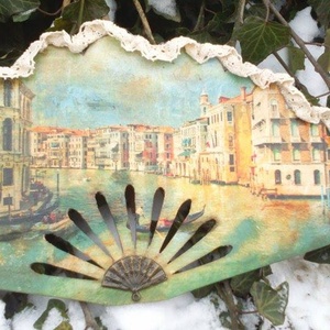 Velencei legyező -  - Meska.hu