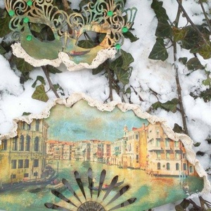 Velencei legyező -  - Meska.hu