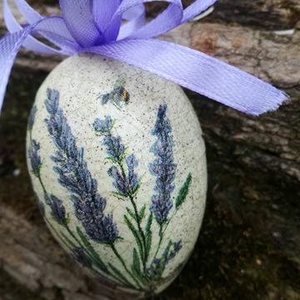 Levendulás húsvéti tojás -  - Meska.hu