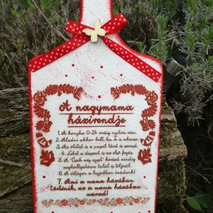 Drága Nagymama, Otthon & Életmód, Dekoráció, Decoupage, transzfer és szalvétatechnika, Festészet, MESKA