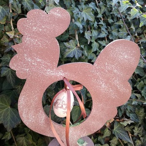 Dekorációs tyúk  - otthon & életmód - dekoráció - asztal és polc dekoráció - asztaldísz - Meska.hu