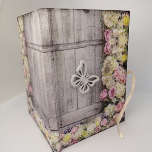 Notesz , Otthon & Életmód, Dekoráció, Decoupage, transzfer és szalvétatechnika, Festett tárgyak, MESKA