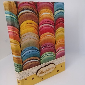 Receptes, Otthon & Életmód, Konyhafelszerelés, tálalás, Receptfüzet, Sütés, főzés, Decoupage, transzfer és szalvétatechnika, Festett tárgyak, MESKA