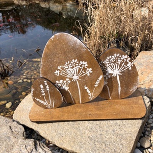 Natúr egyszerűség  - esküvő - dekoráció - asztaldísz - Meska.hu