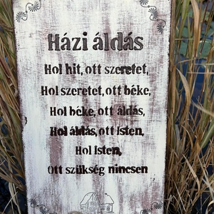 Házi áldás - Meska.hu