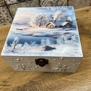 Téli doboz  - otthon & életmód - dekoráció - virágdísz és tartó - virágtartó - Meska.hu Téli doboz  - otthon & életmód - dekoráció - virágdísz és tartó - virágtartó - Meska.hu