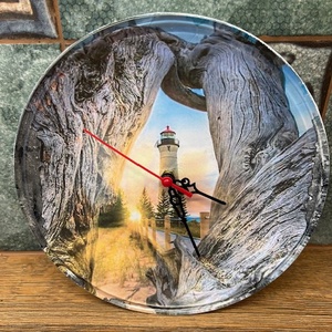 Fali óra , Otthon & Életmód, Dekoráció, Fali és függő dekoráció, Falióra & óra, Decoupage, transzfer és szalvétatechnika, Festészet, MESKA