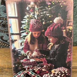 Karácsonyi füzet  - otthon & életmód - papír, írószer - jegyzetfüzet & napló - Meska.hu