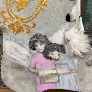 Korcsolya - karácsony - karácsonyi lakásdekoráció - karácsonyi ablakdíszek, ablakmatricák - Meska.hu