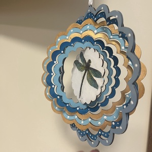 Szitakötős szélforgó - Meska.hu