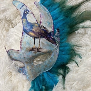 Farsangi maszk  - ruha & divat - jelmez & álarc - álarc - Meska.hu