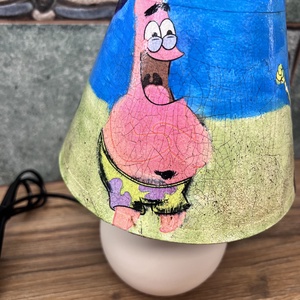 Spongyabob Lámpa  - otthon & életmód - lámpa - asztali lámpa - Meska.hu