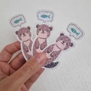 Holografikus Vidrás Matrica - otthon & életmód - papír, írószer - matrica, matrica csomag - Meska.hu