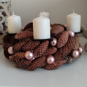 Adventi koszorú  - Meska.hu