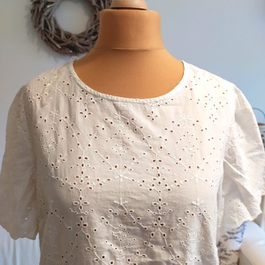  Madeira vászon  blúz 40-44 méret  - ruha & divat - női ruha - blúz - Meska.hu