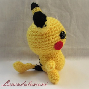 Horgolt Pikachu -  - Meska.hu