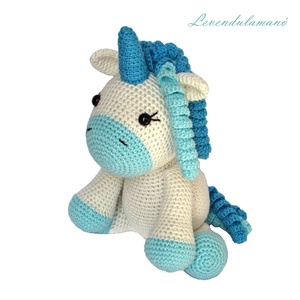 Rendelhető - Horgolt unikornis amigurumi - játék & sport - plüssállat & játékfigura - unikornis - Meska.hu