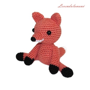 Horgolt Róka koma amigurumi  - Meska.hu