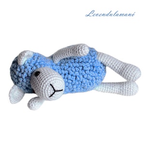 Horgolt bárányka amigurumi - játék & sport - plüssállat & játékfigura - plüss bárány - Meska.hu