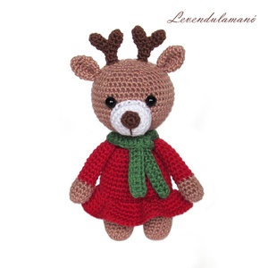 Rendelhető - Horgolt rénszarvas lányka - Meska.hu