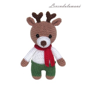 Rendelhető - Horgolt rénszarvas fiú - Meska.hu