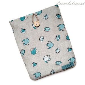 Tea party könyvszütyő, könyvtok, Könyv & Zene, Könyvtok, Varrás, MESKA