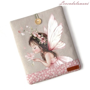 Virágtündér könyvszütyő, könyvtok, Könyv & Zene, Könyvtok, Varrás, MESKA