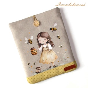 Szorgos méhecskék könyvszütyő, könyvtok, Könyv & Zene, Könyvtok, Varrás, MESKA