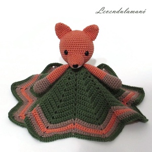 Rókás szundikendő, Baba - mama, Baba játékok, Szundikendő, alvóka, Horgolás, MESKA