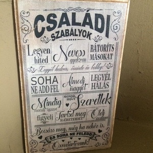 Családi Szabályok - Meska.hu Családi Szabályok - Meska.hu