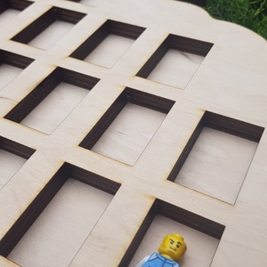 LEGO figura tartó polc, LEGO polc, Játék tartó, Gyerekszoba dekoráció - otthon & életmód - babaszoba, gyerekszoba - játéktároló - Meska.hu