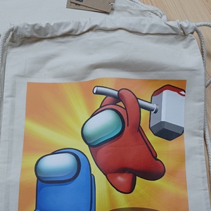 Névre szóló tornazsák, túrazsák - karácsony - mikulás - mikulás zsák - mikulás - Meska.hu