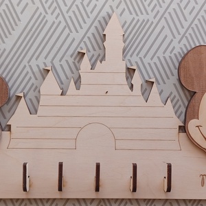 Mickey és Minnie egeres fali kulcstartó - otthon & életmód - dekoráció - fali és függő dekoráció - fali kulcstartó - Meska.hu