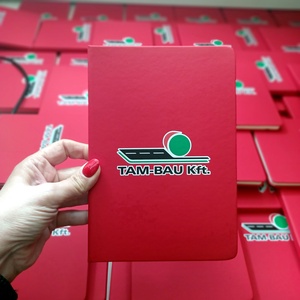 Logózott Prémium Notesz, Egyedi Céglogós Notesz - Meska.hu