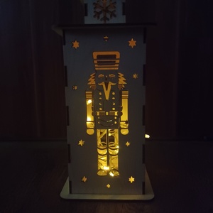 Diótörő Ünnepi Lámpás, Karácsonyi Diótörő Varázslámpás - karácsony - karácsonyi lakásdekoráció - karácsonyi lakásdíszek - Meska.hu