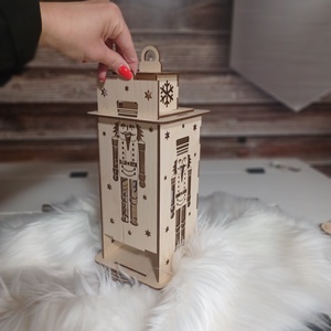 Diótörő Ünnepi Lámpás, Karácsonyi Diótörő Varázslámpás - karácsony - karácsonyi lakásdekoráció - karácsonyi lakásdíszek - Meska.hu