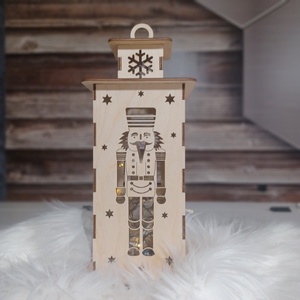 Diótörő Ünnepi Lámpás, Karácsonyi Diótörő Varázslámpás - karácsony - karácsonyi lakásdekoráció - karácsonyi lakásdíszek - Meska.hu