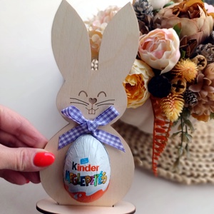 Kindertojás tartó húsvéti nyuszi - otthon & életmód - dekoráció - fali és függő dekoráció - függődísz - Meska.hu