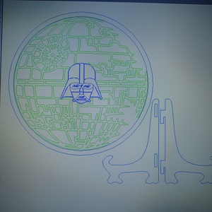 Star Wars Halálcsillag formájú vendégkönyv - Meska.hu