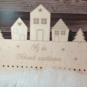 Skandináv stílusú adventi naptár - Meska.hu