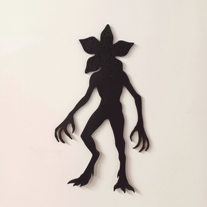 Stranger Things Demogorgon fali dekoráció - otthon & életmód - dekoráció - fali és függő dekoráció - falra akasztható dekor - Meska.hu