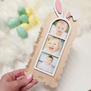 Kellemes húsvéti ünnepeket! Nyuszifüles húsvéti fa képtartó babafotóknak - Meska.hu