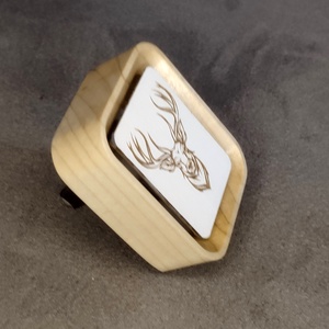 Fa autóillatosító cserélhető előlappal - otthon & életmód - autó - autós illatosító - Meska.hu