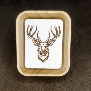 Fa autóillatosító cserélhető előlappal - otthon & életmód - autó - autós illatosító - Meska.hu