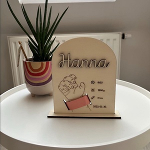 Baba karszalag tartó, Otthon & Életmód, Babaszoba, gyerekszoba, Babaszoba dekoráció, Famegmunkálás, MESKA